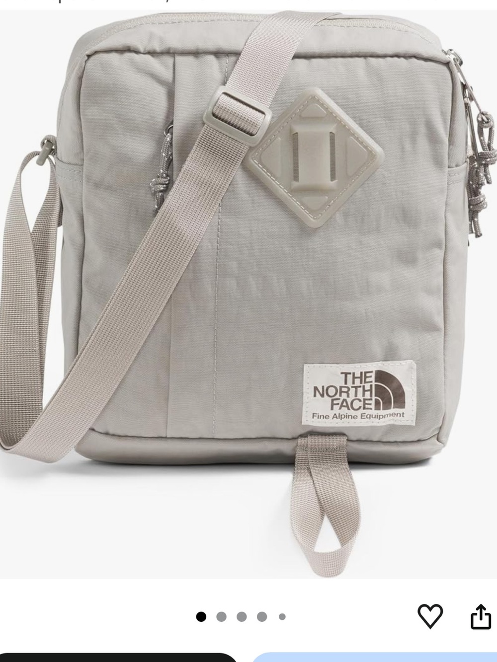 The North Face Berkeley Crossbody Bag in stone